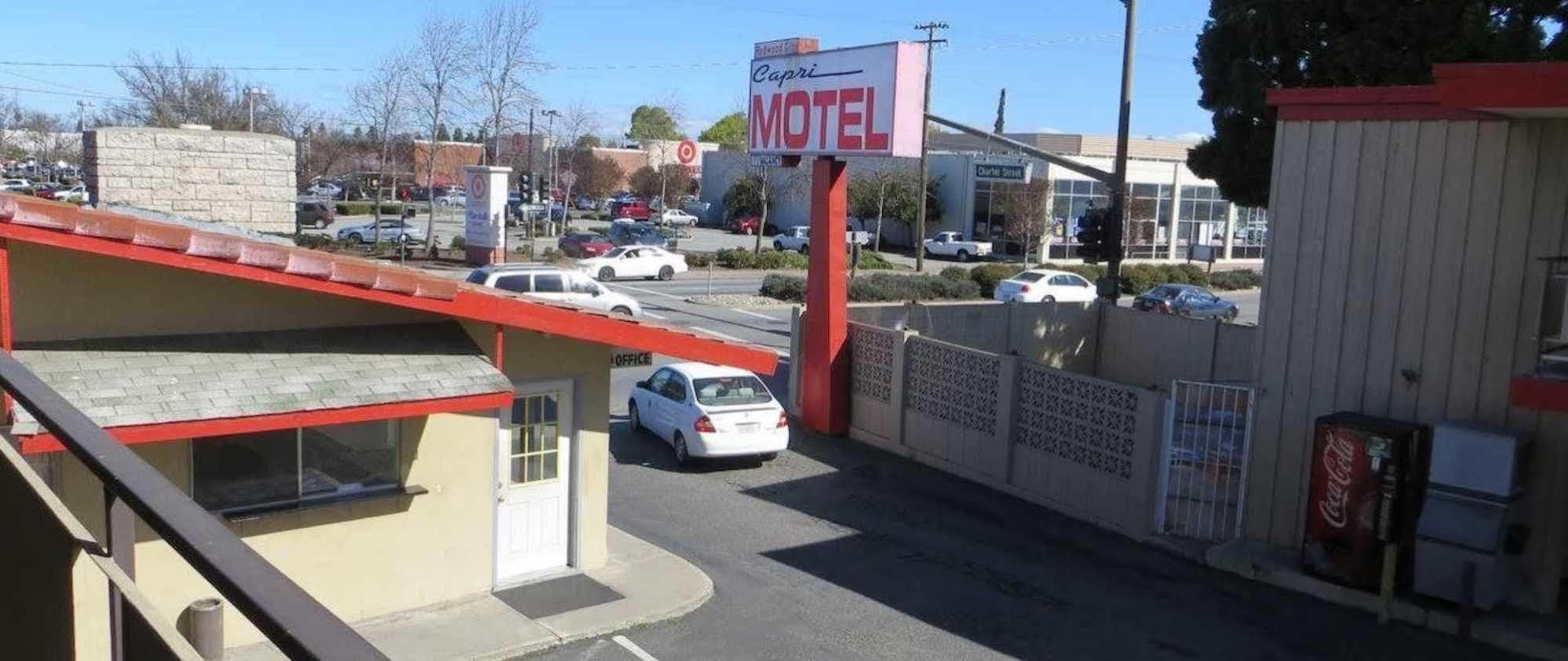 ريدوود، كاليفورنيا Capri Motel المظهر الخارجي الصورة